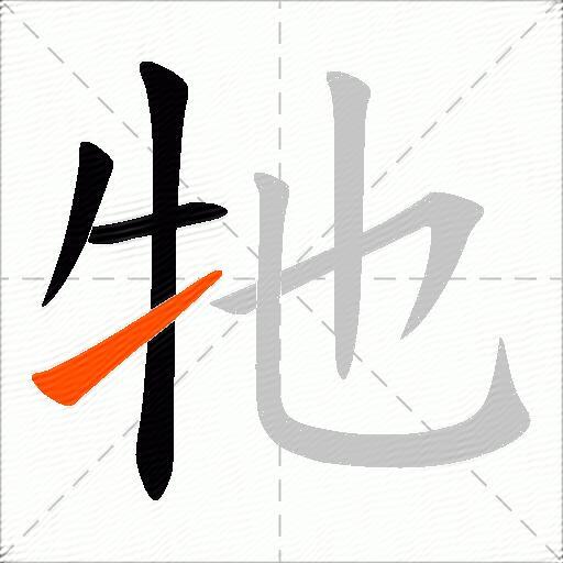 牠