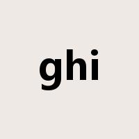 ghi是什么意思