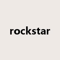 rockstar是什么意思