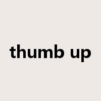 thumb up是什么意思
