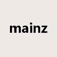 mainz是什么意思