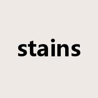 stains是什么意思