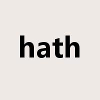 hath是什么意思