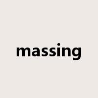 massing是什么意思