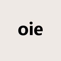 oie是什么意思