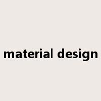 material design是什么意思