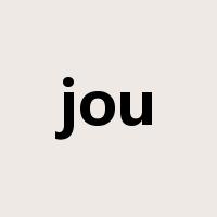 jou是什么意思