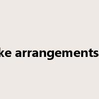 make arrangements for是什么意思