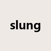 slung是什么意思