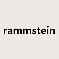 rammstein是什么意思