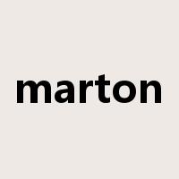 marton是什么意思