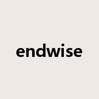 endwise是什么意思