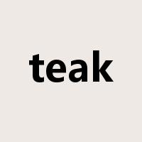 teak是什么意思
