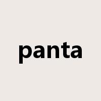 panta是什么意思