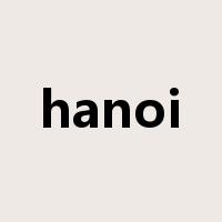 hanoi是什么意思