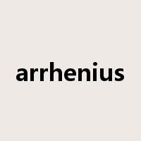 arrhenius是什么意思