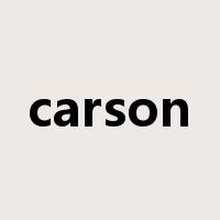 carson是什么意思