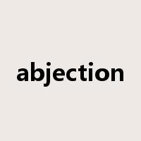 abjection是什么意思