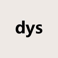 dys是什么意思