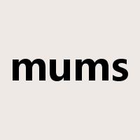 mums是什么意思