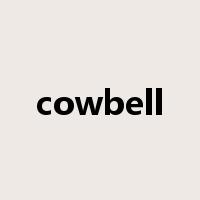 cowbell是什么意思