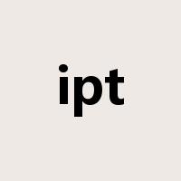 ipt是什么意思