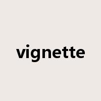 vignette是什么意思