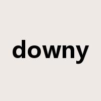 downy是什么意思