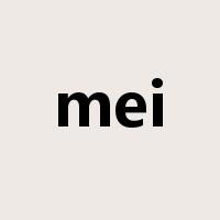 mei是什么意思