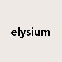 elysium是什么意思