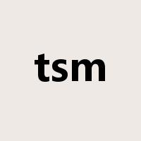 tsm是什么意思