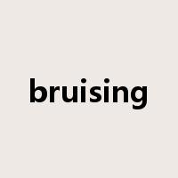 bruising是什么意思