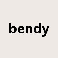 bendy是什么意思