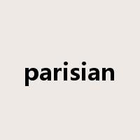 parisian是什么意思