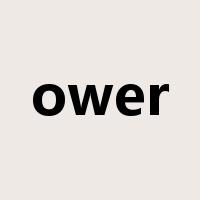 ower是什么意思