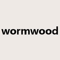 wormwood是什么意思