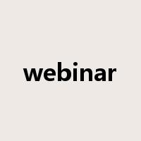 webinar是什么意思