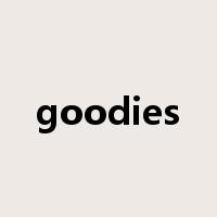 goodies是什么意思