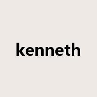 kenneth是什么意思