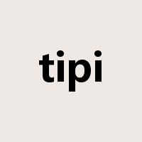 tipi是什么意思