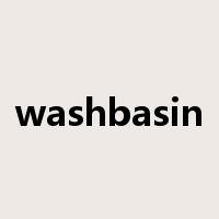 washbasin是什么意思