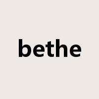 bethe是什么意思