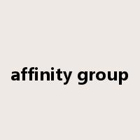 affinity group是什么意思