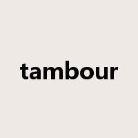 tambour是什么意思
