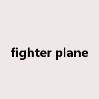 fighter plane是什么意思