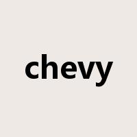 chevy是什么意思