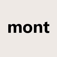 mont是什么意思