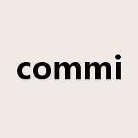commi是什么意思