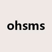 ohsms是什么意思