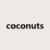 coconuts是什么意思